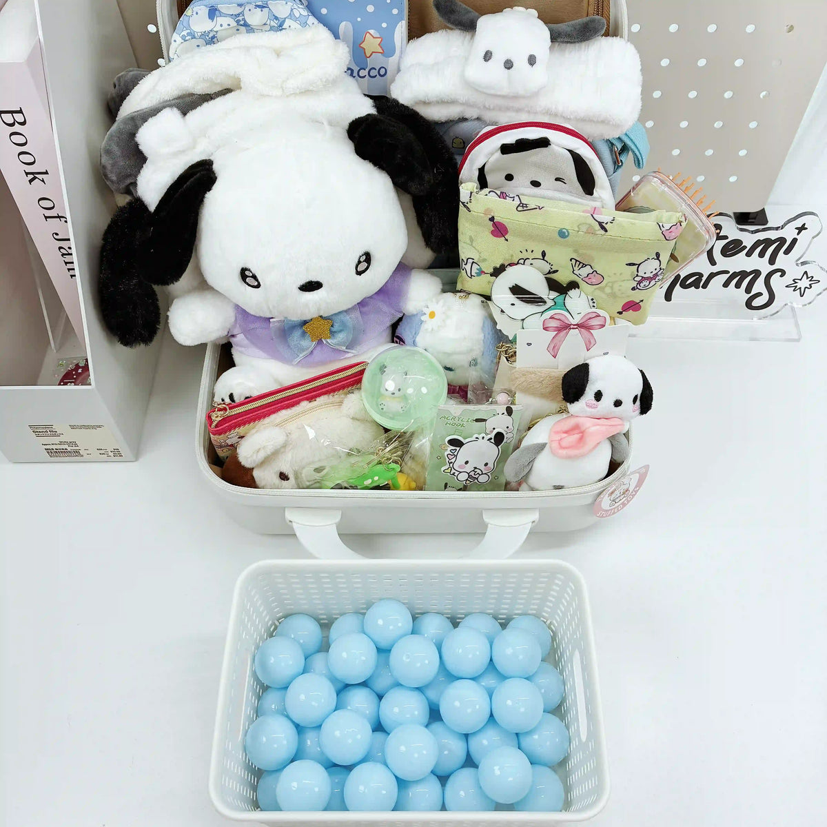 Coffret mystère valise PU 14 pouces