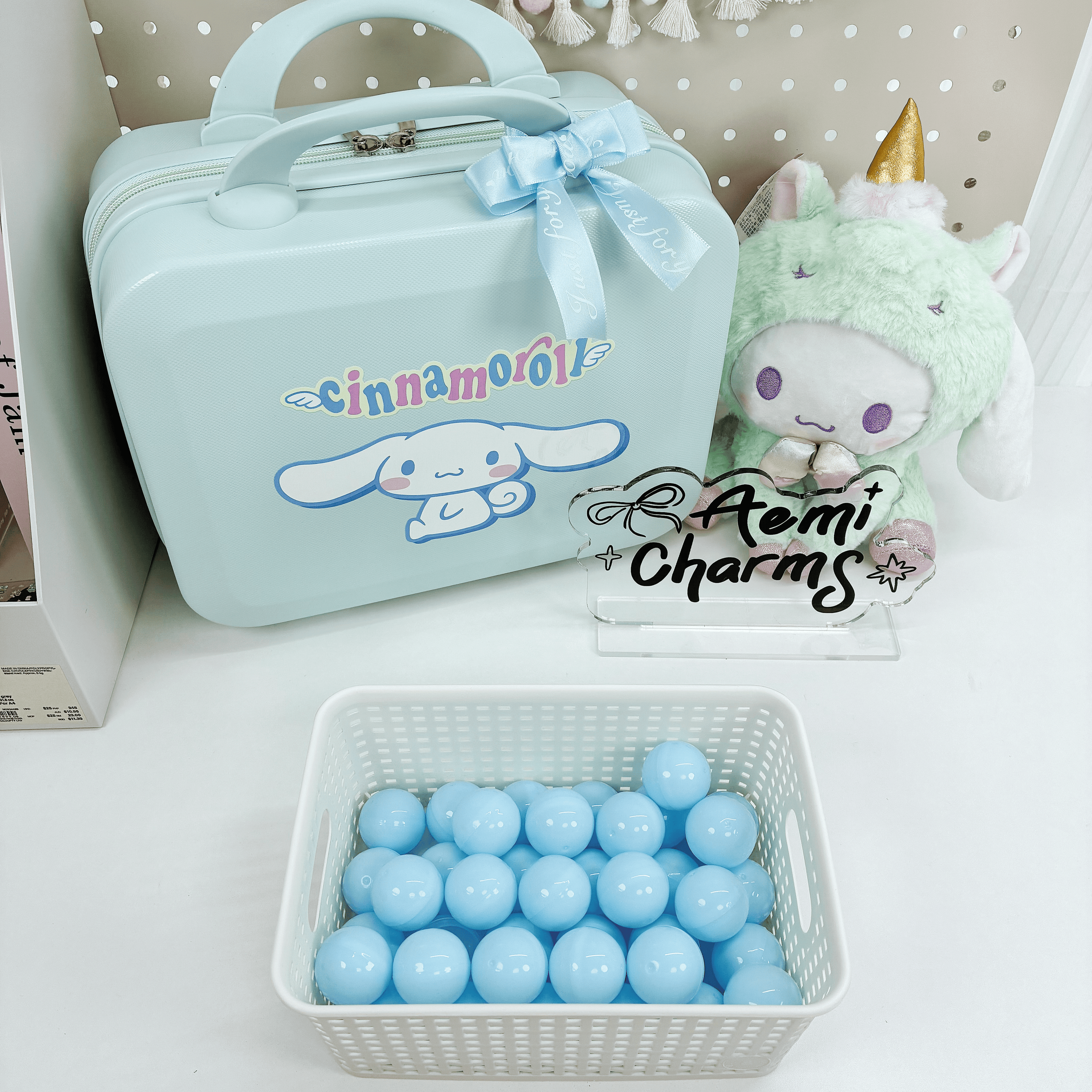 Ensemble de valises Kawaii Lucky Scoop de 14 pouces