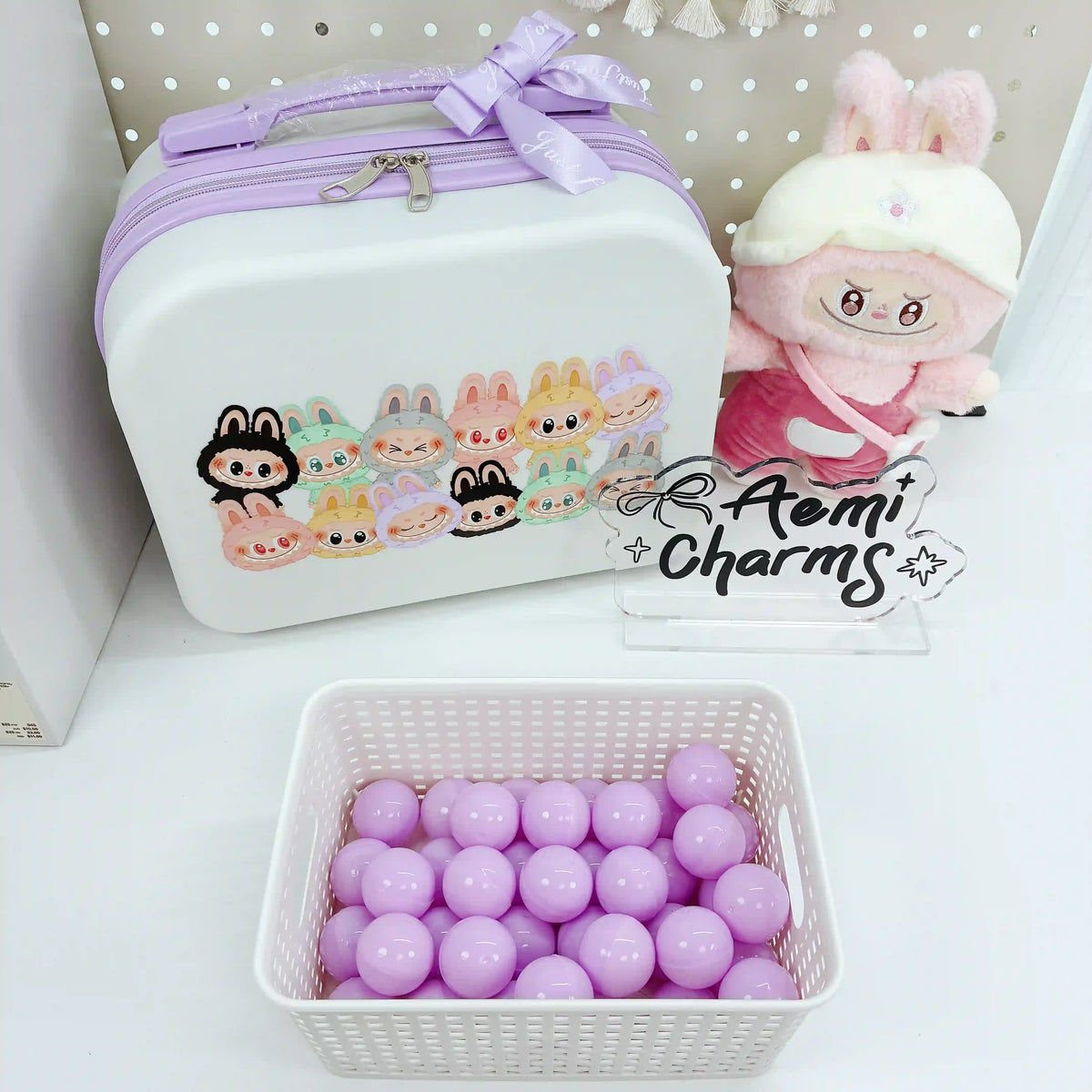 Ensemble de valises Kawaii Lucky Scoop de 14 pouces