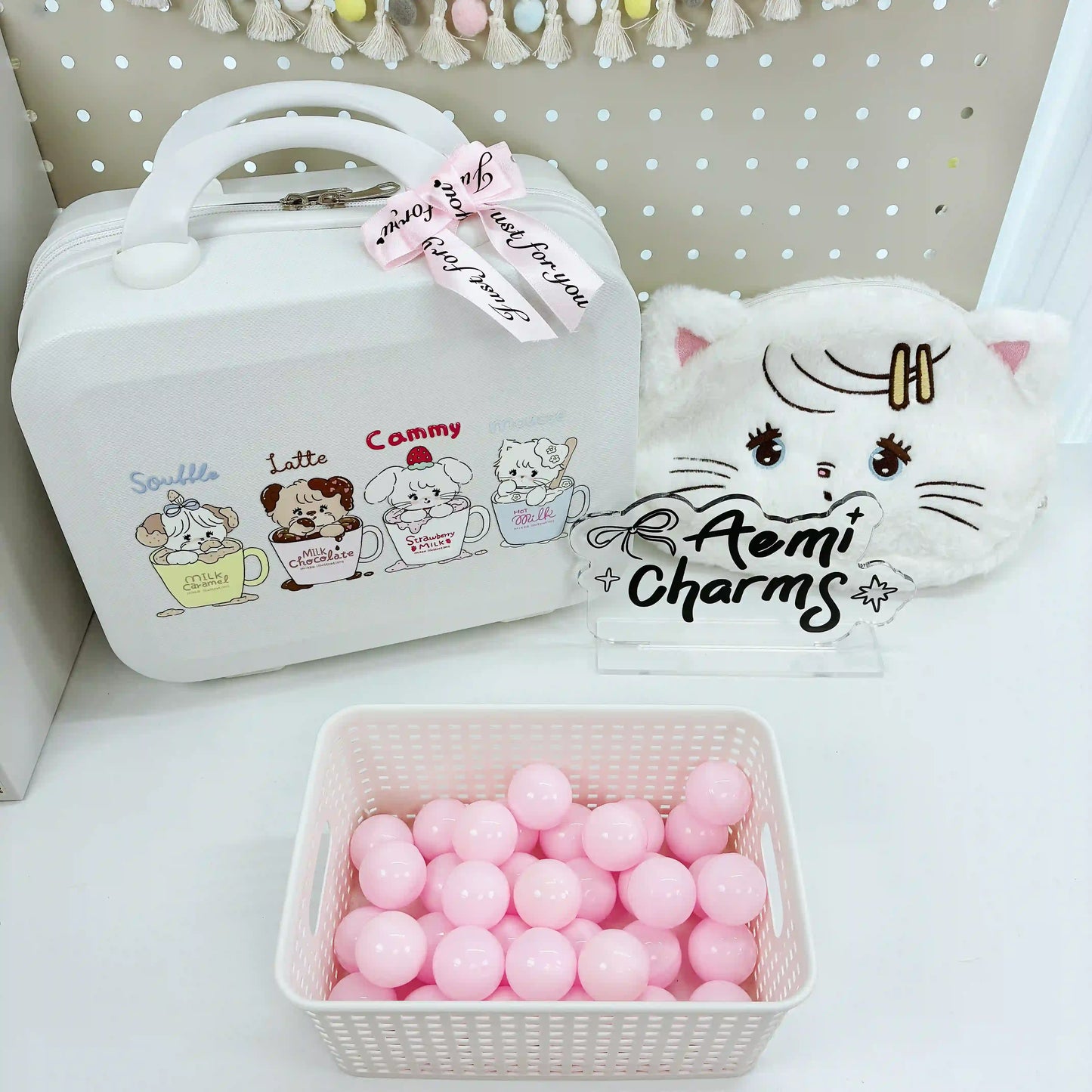 Juego de maletas Kawaii Lucky Scoop de 14 pulgadas