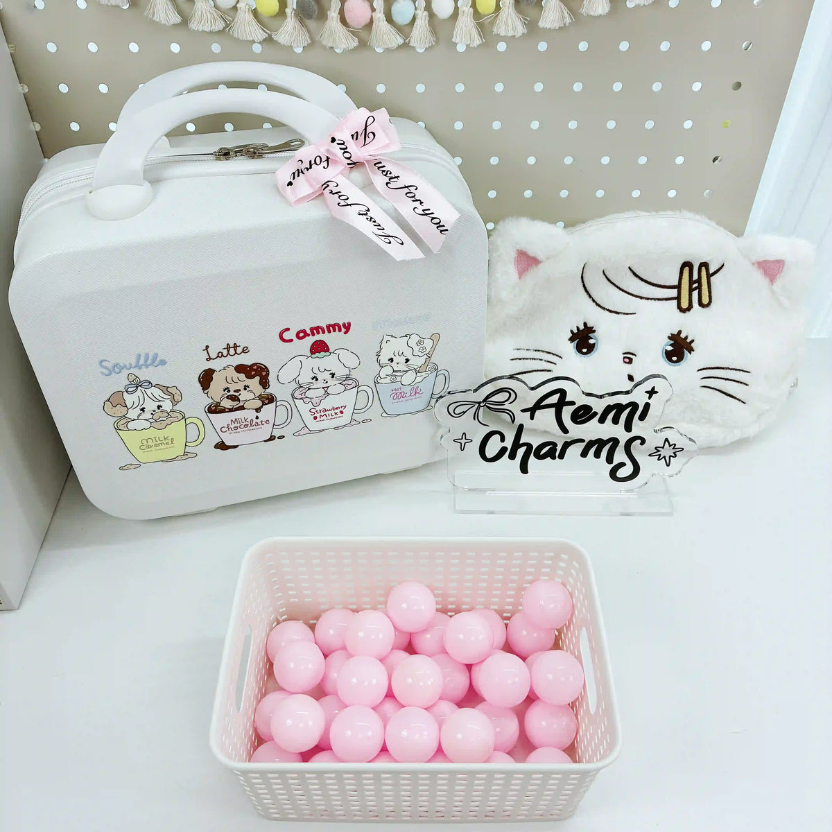 Ensemble de valises Kawaii Lucky Scoop de 14 pouces
