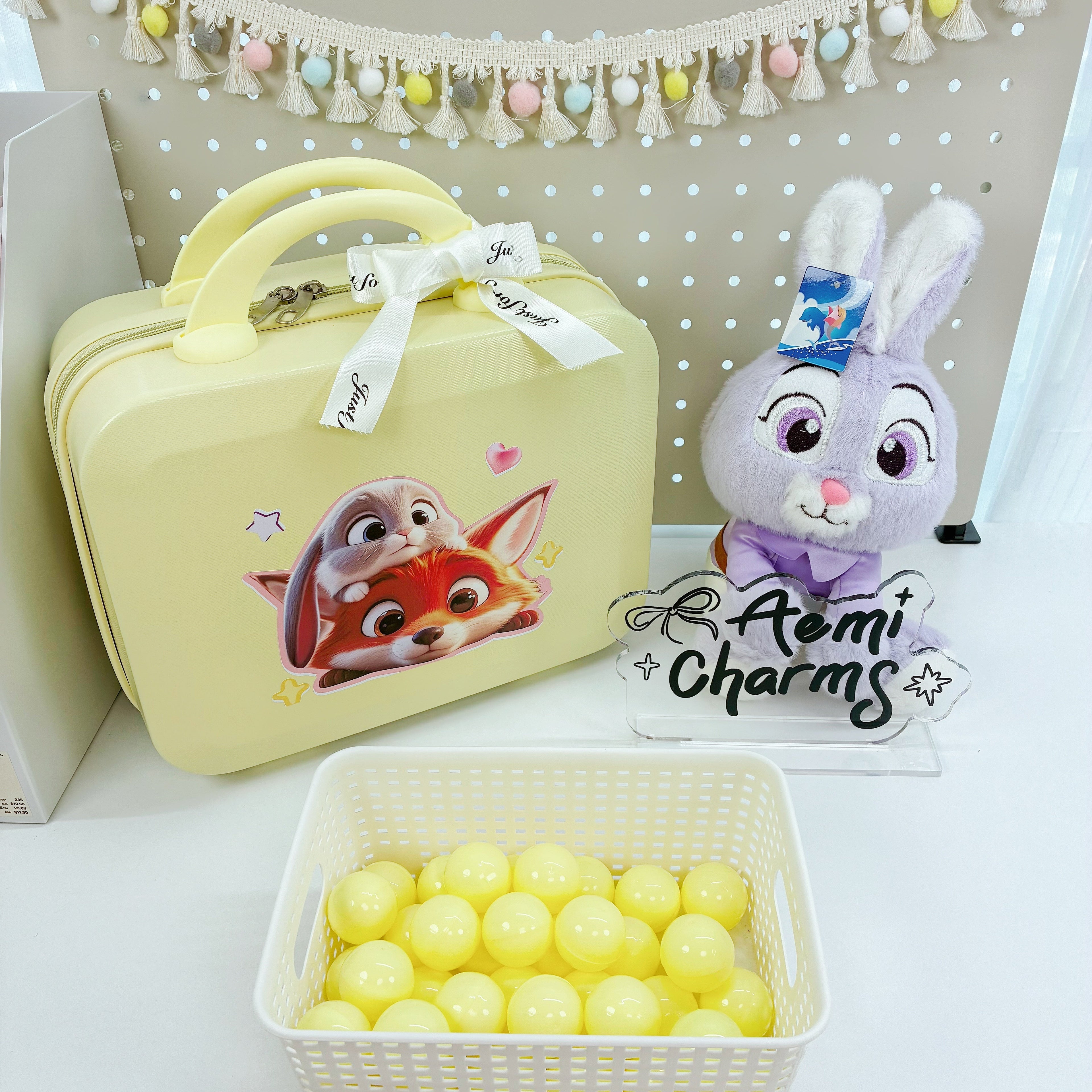 Ensemble de valises Kawaii Lucky Scoop de 14 pouces
