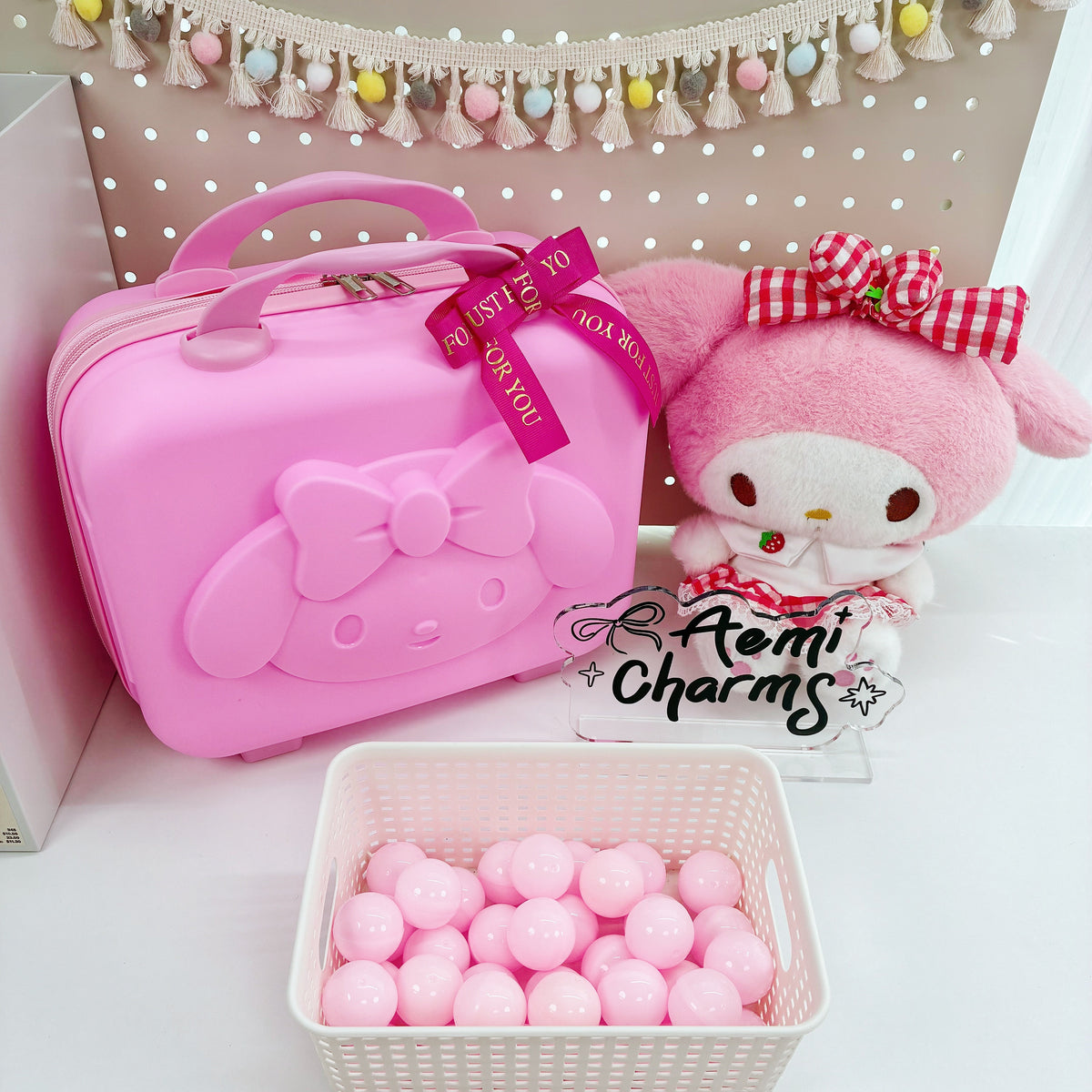 Ensemble de valises Kawaii Lucky Scoop de 14 pouces