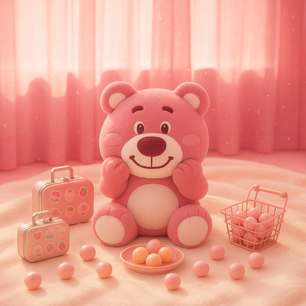Ensemble de valises Kawaii Lucky Scoop de 14 pouces